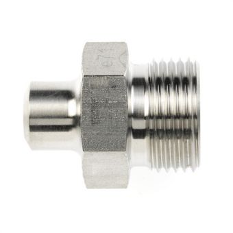 Straight weld-on connectors 